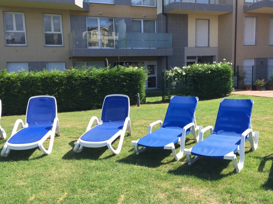 Acceso directo desde la piscina