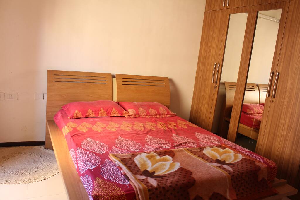 Private Bedroom with wardrobe.
