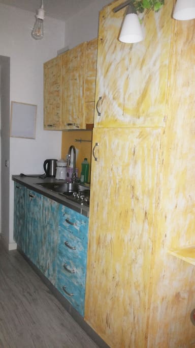 Cucina piccola ma super equipaggiata