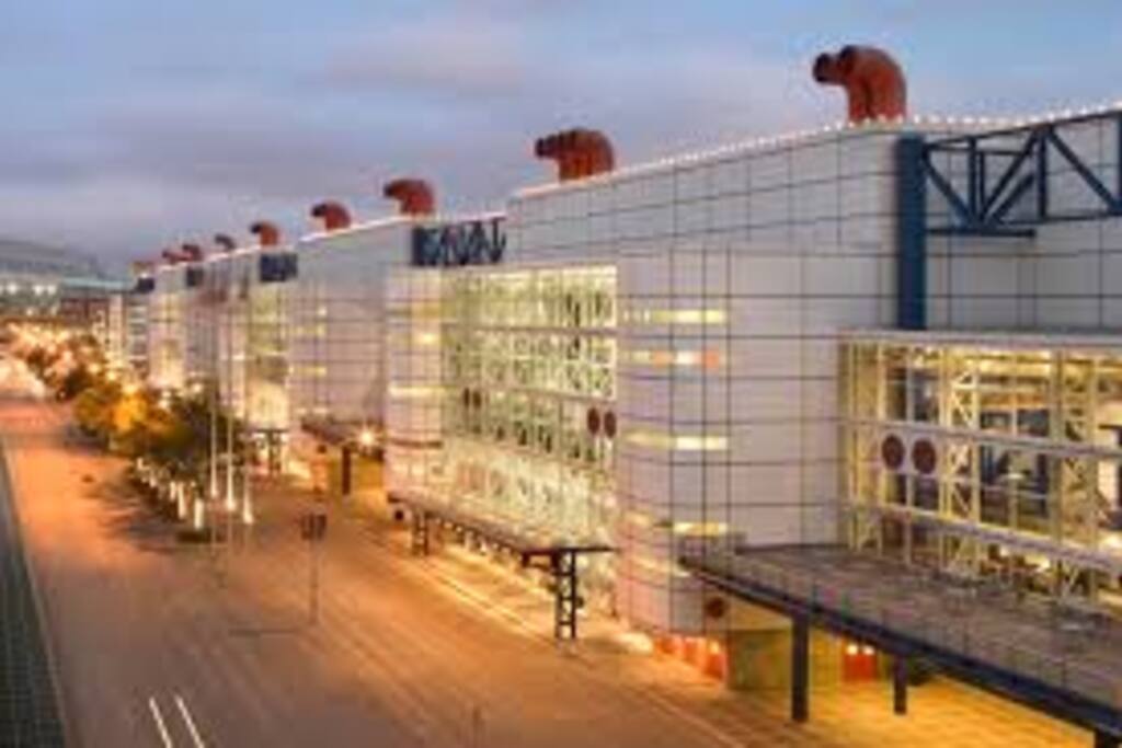 George R Brown Convention Center. Less than a mile away