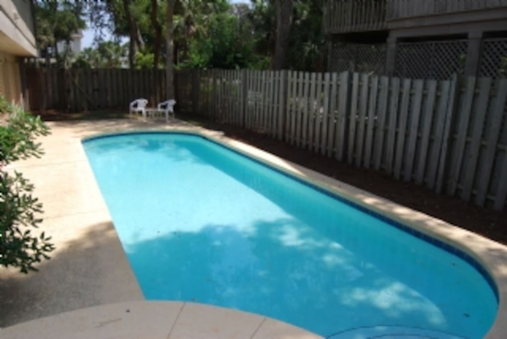 Private & Fenced in Pool Area