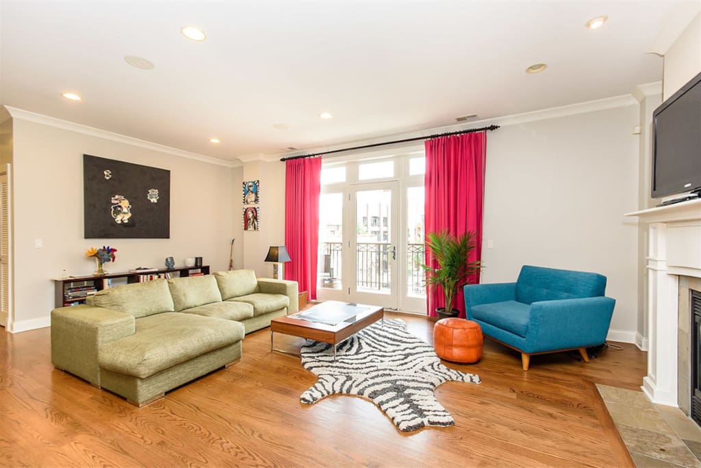 Living room to patio