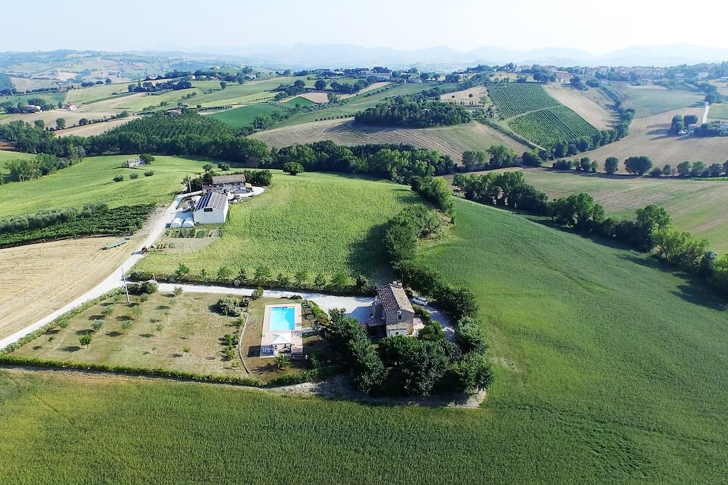 Rolling countryside