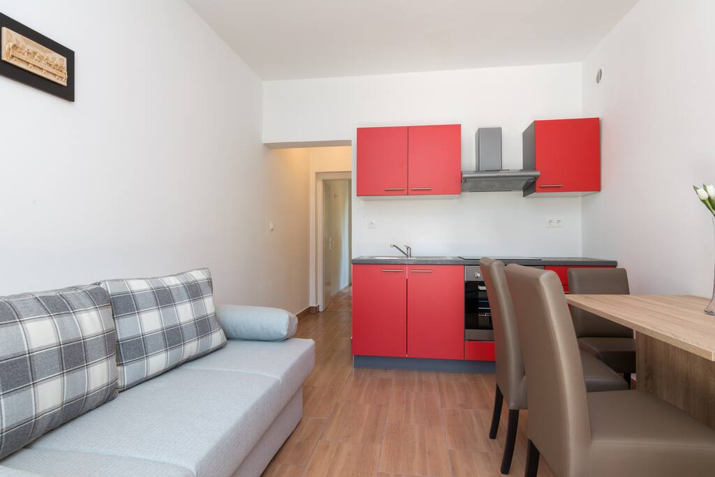 Kitchen and dining room