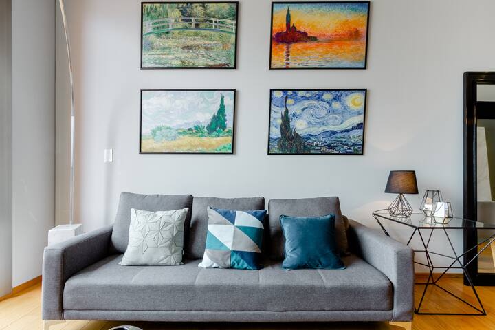 2BR| 2BA Reforma Avenue| Pool |Gym| King Bed gallery image 2