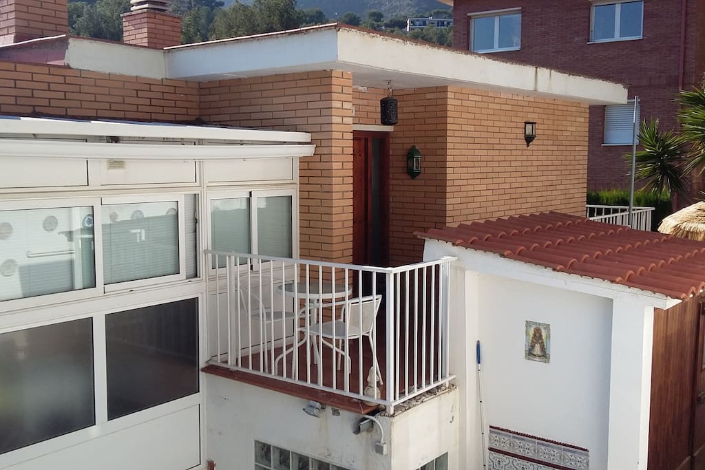 Entrada a la casa