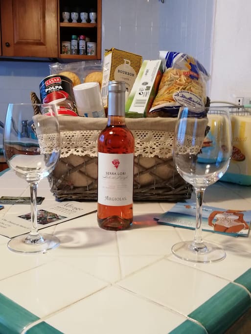 Cesto di benvenuto