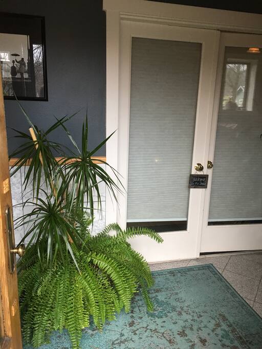 Your own private entrance