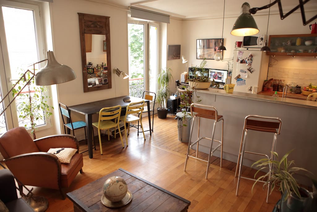 Salon avec TV et Wifi