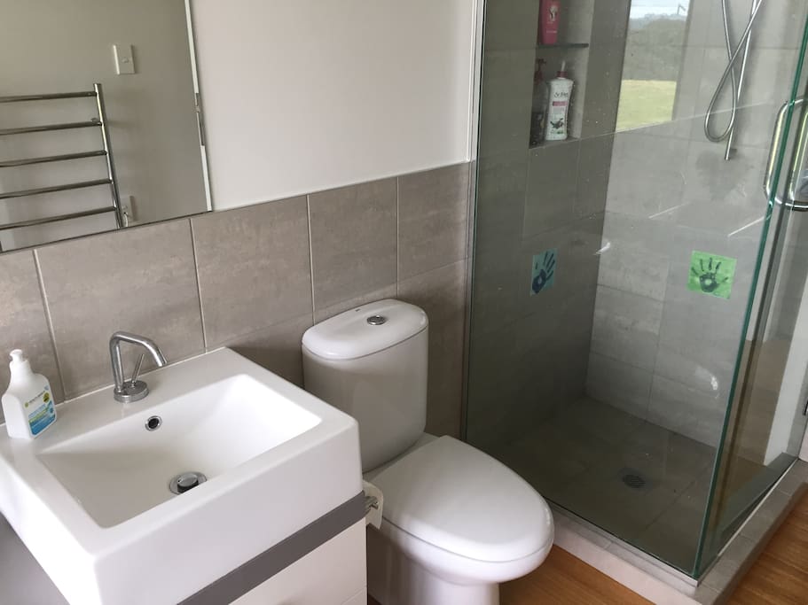 Adjoining bathroom