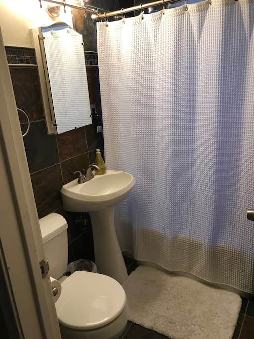 Main floor full bathroom.