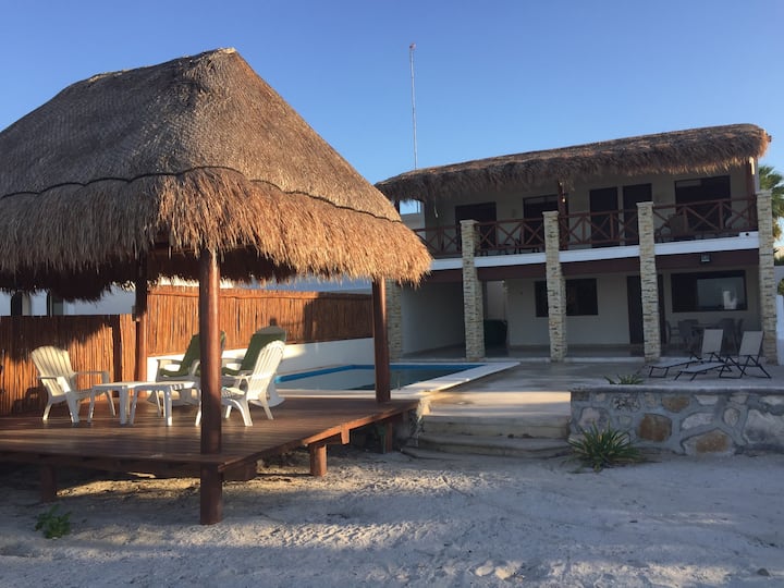 Luxury Villa in Front of the Ocean Houses for Rent in Progreso, YUC