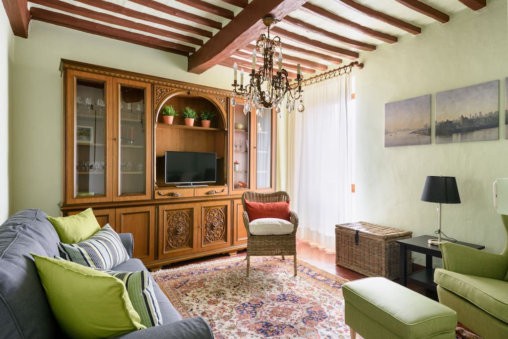 View of the Living Room from the Dining Room