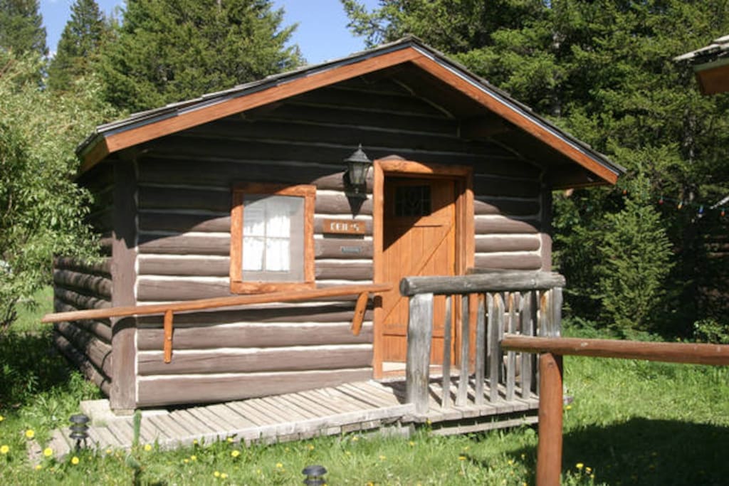 cabin exterior