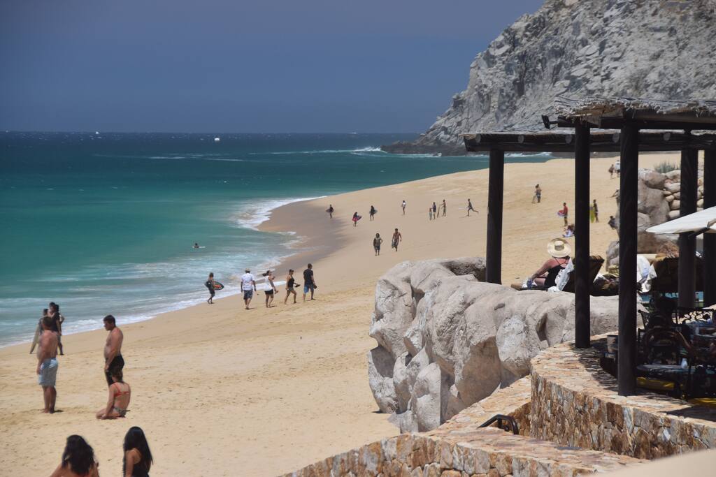 Solmar beach on the Pacific Ocean