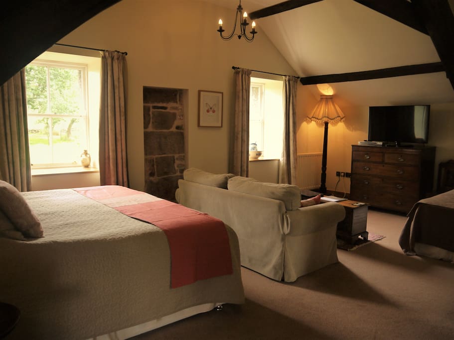 The Orchard Room. Large and relaxing with good wifi too.