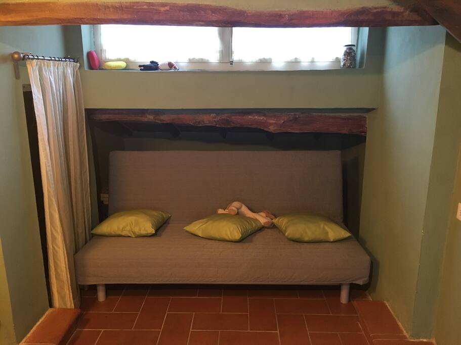 Divano letto a due piazze