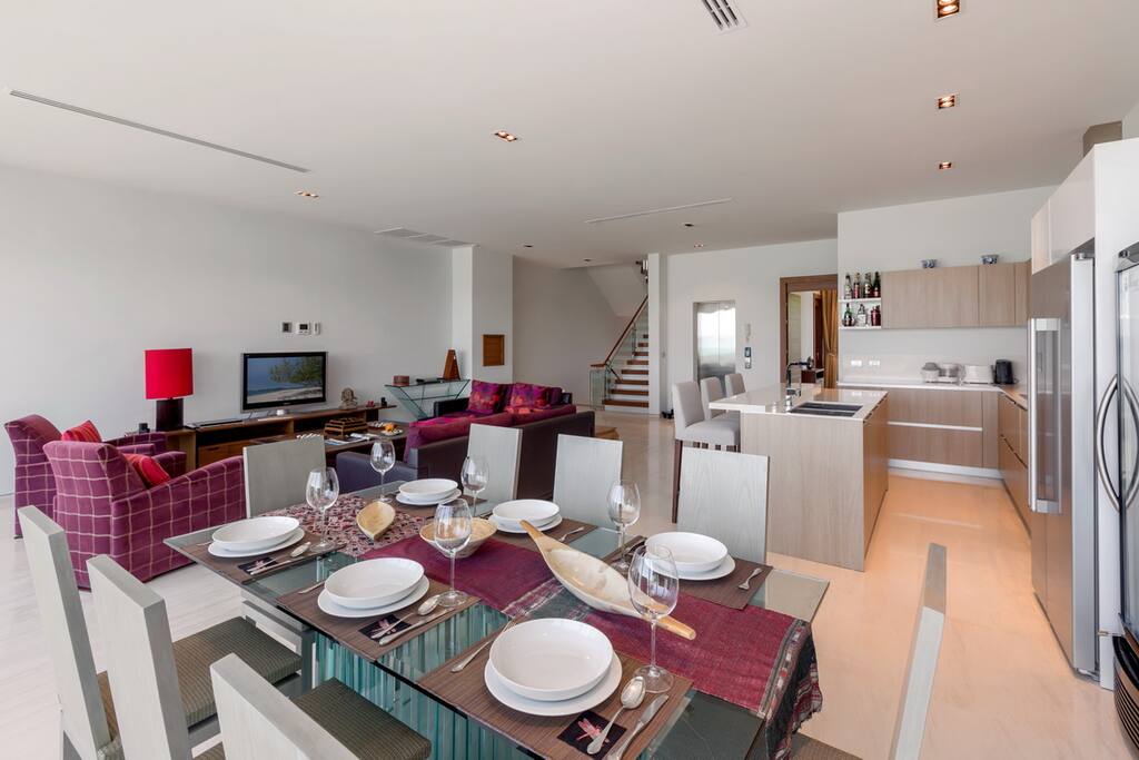 Living, dinning and Kitchen