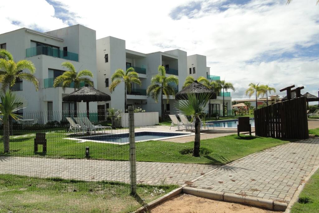 Visão externa do apartamento