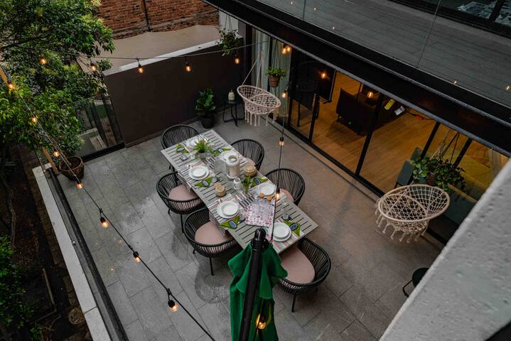 Modern 2BR Condesa w/ Private Balcony/Gym/Rooftop gallery image 2