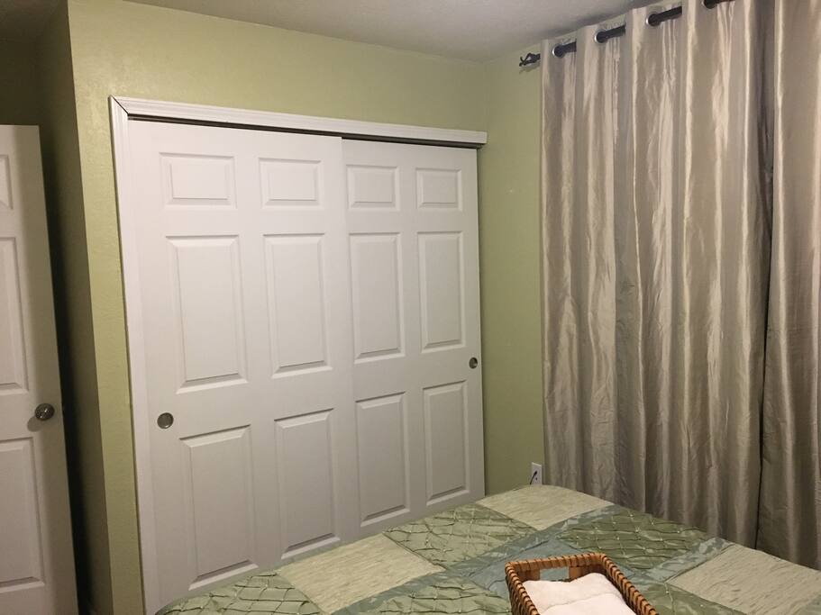 Closet for you to store your belongings