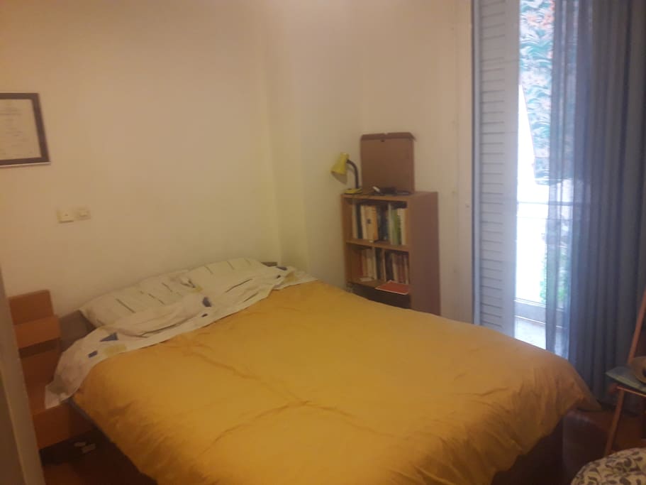 Room with balcony
