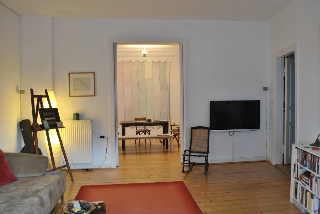 Wohnzimmer und Esszimmer