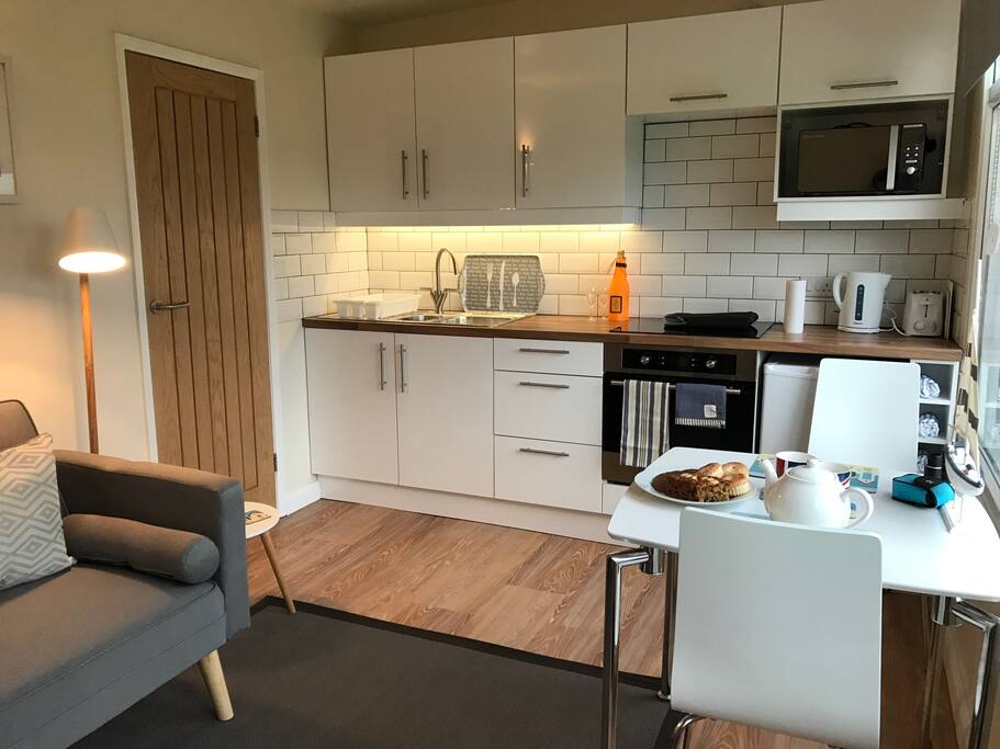 Newly fitted kitchen