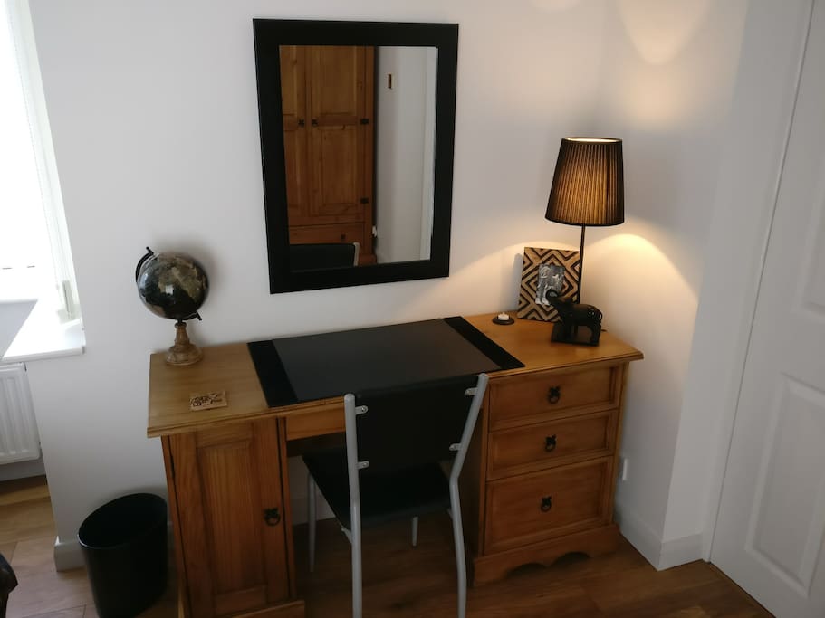 Desk area
