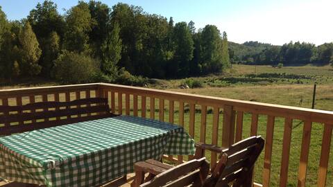 Farm cottage with amazing surroundings