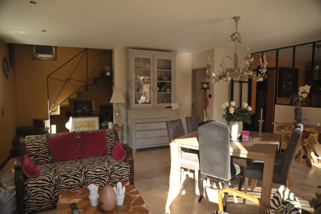 Salon, salle à manger