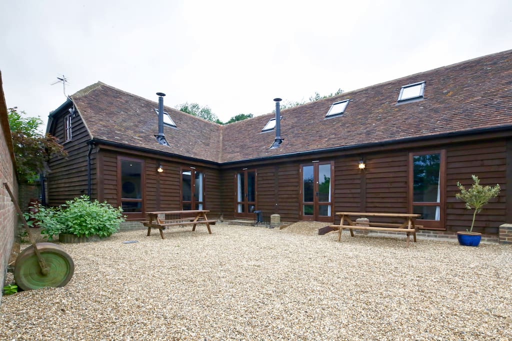 External view of the Garden Lodges
