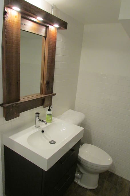 Brand new bathroom