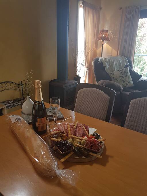 antipasto on arrival