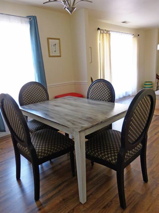 dining area connected to living room