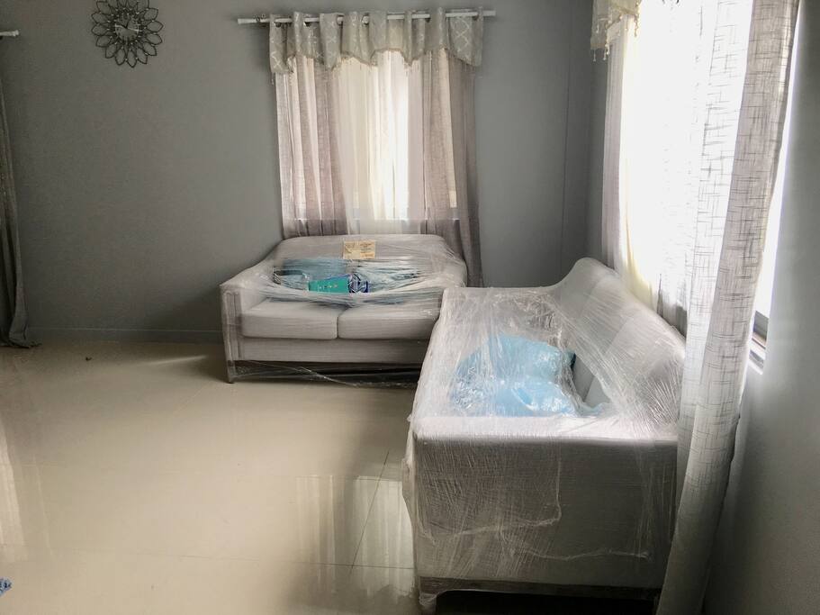 Newly delivered couches