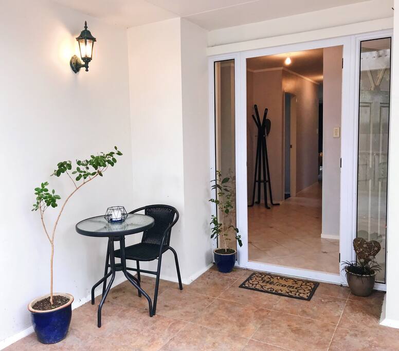 The Entrance // Smoking Area