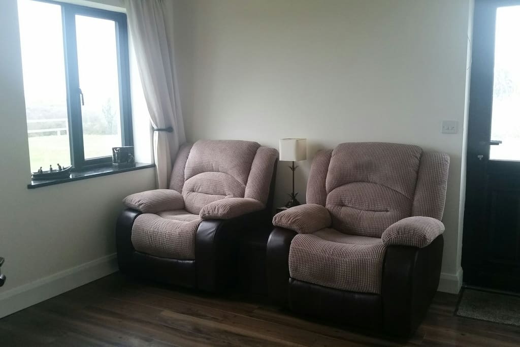 Two reclining chairs