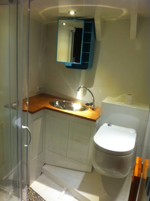 The bathroom