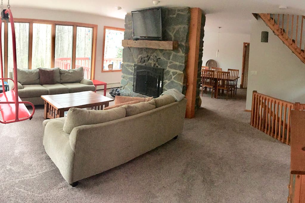 The living room