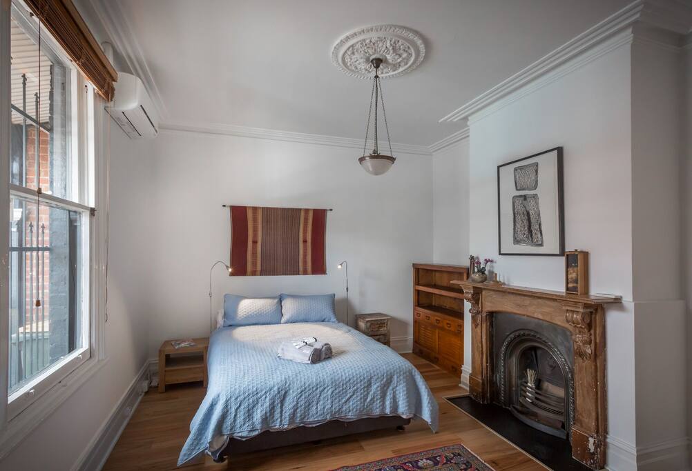Main bedroom with queen bed