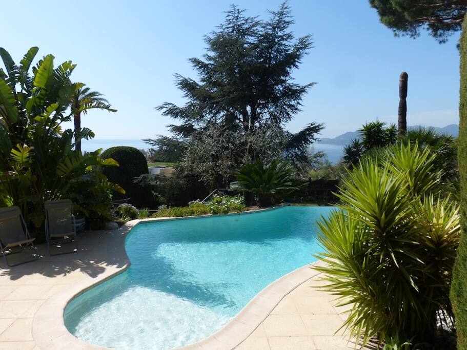 Piscine privée au calme et dans la nature