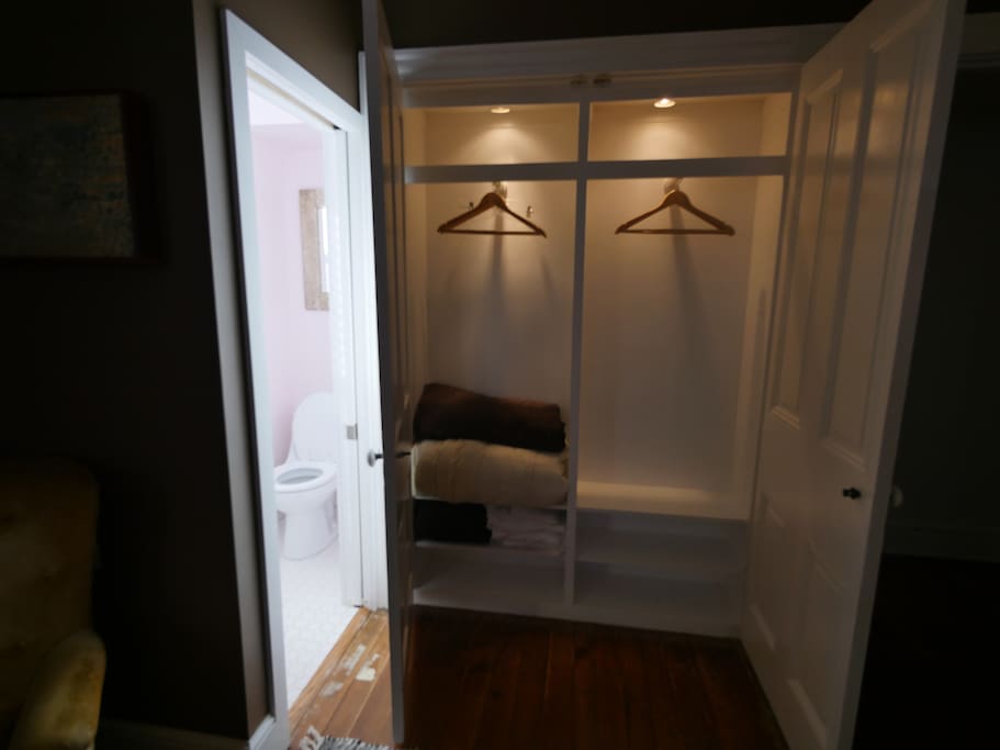bedroom closet