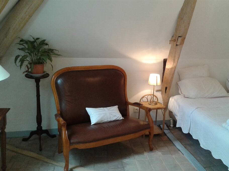 Two comfy 90cm beds.are ready for a good nights sleep!