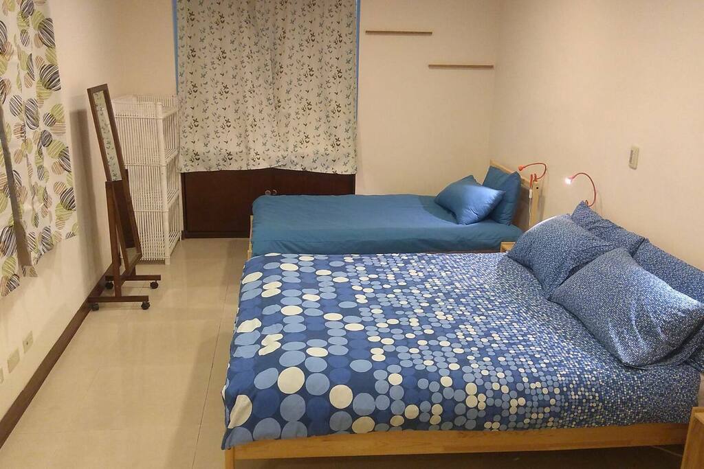 雙人雅房/Spacious Bedroom