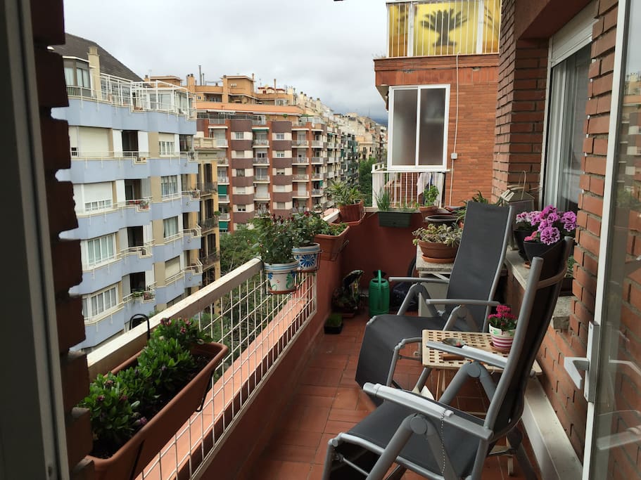 Terrace where you can relax.