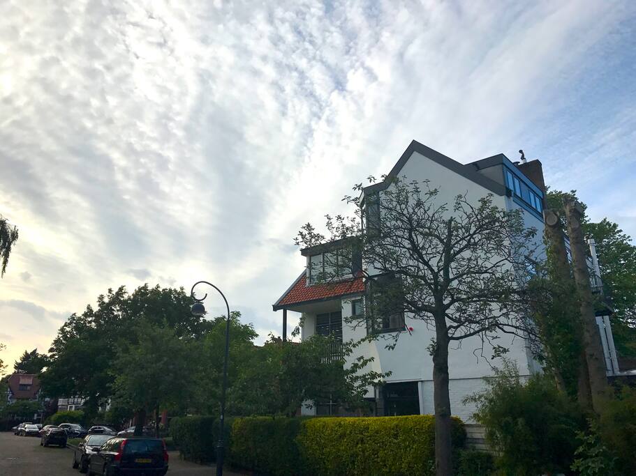 Outside house