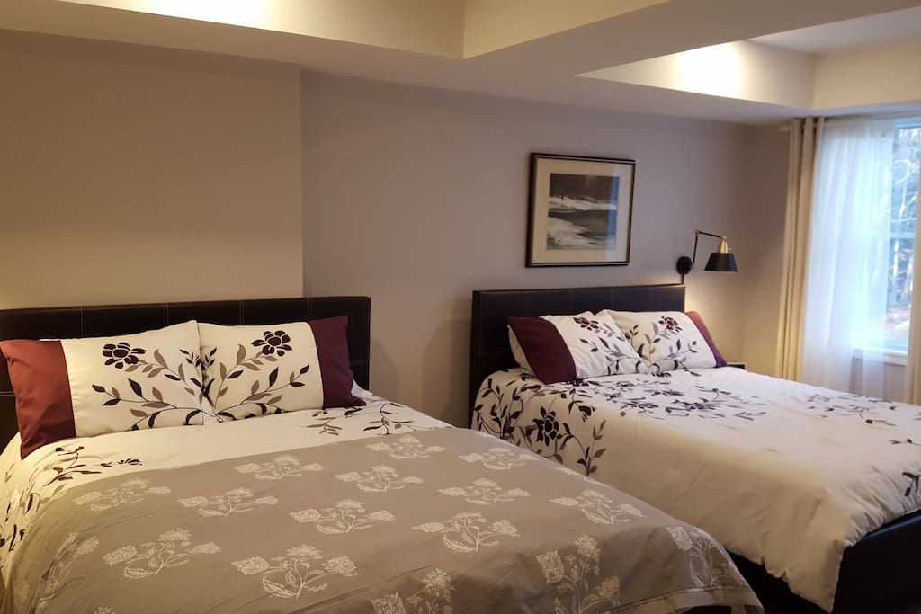 Two Comfortable Queen Beds