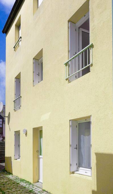 Logement façade plein sud