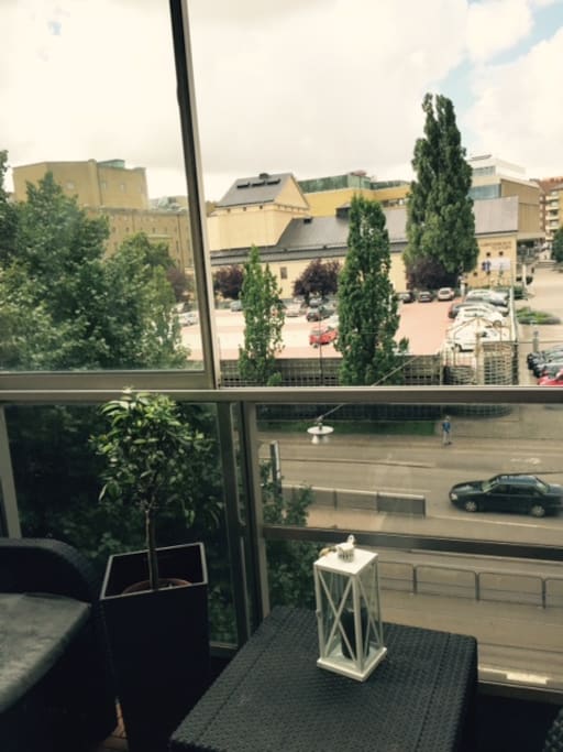 balcony view towards avenyn